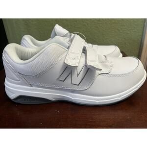 New Balance 813 White Hook Loop Walking Shoes Men’s Size 7.5 2E Wide NWOT